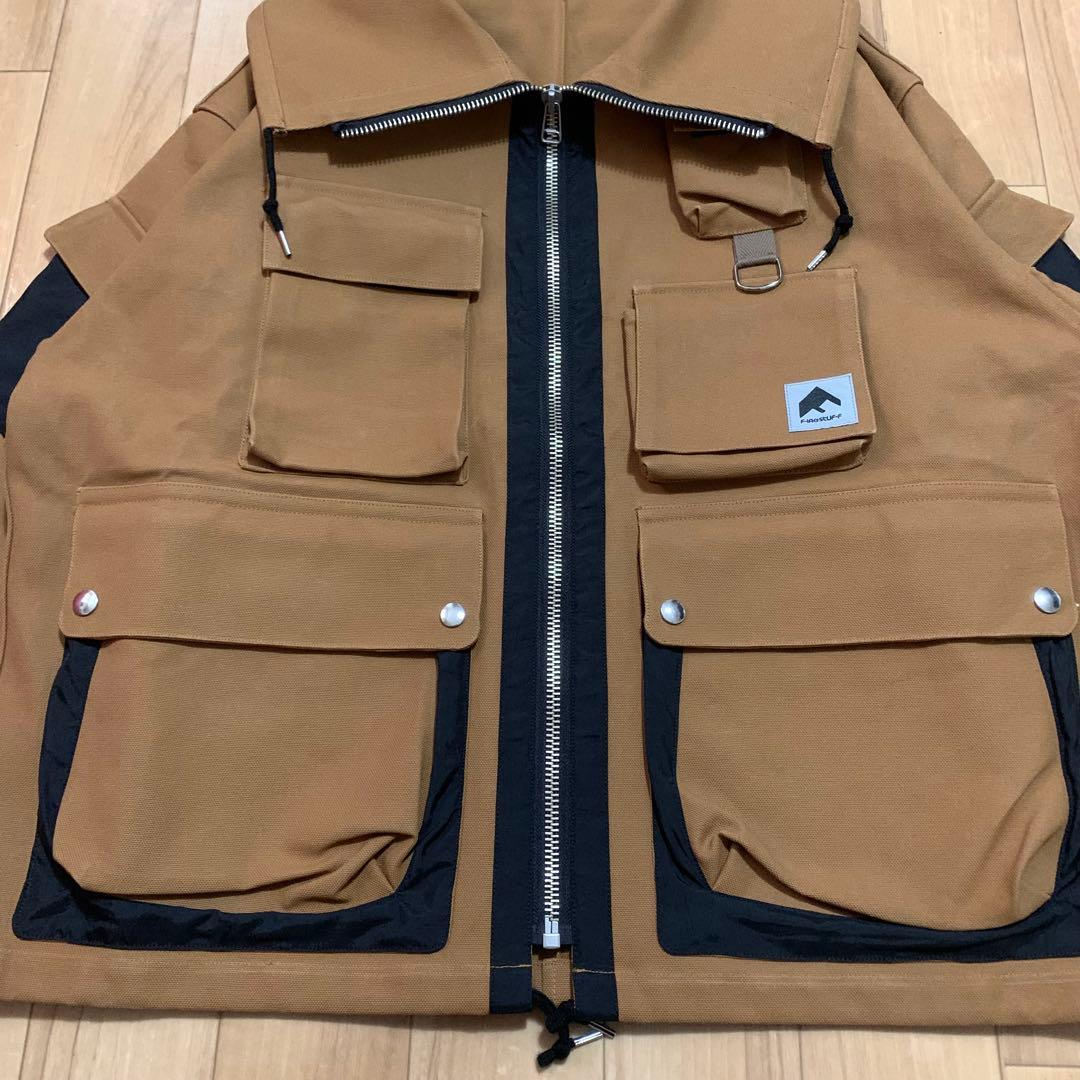 F-LAGSTAF-F 18AW Duck Bomber Jacket ダック地