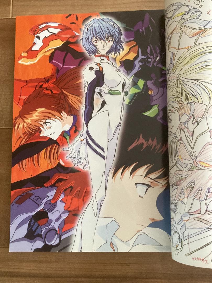 美品【GAINAX】新世紀エヴァンゲリオン 原画集 Vol.2 初版