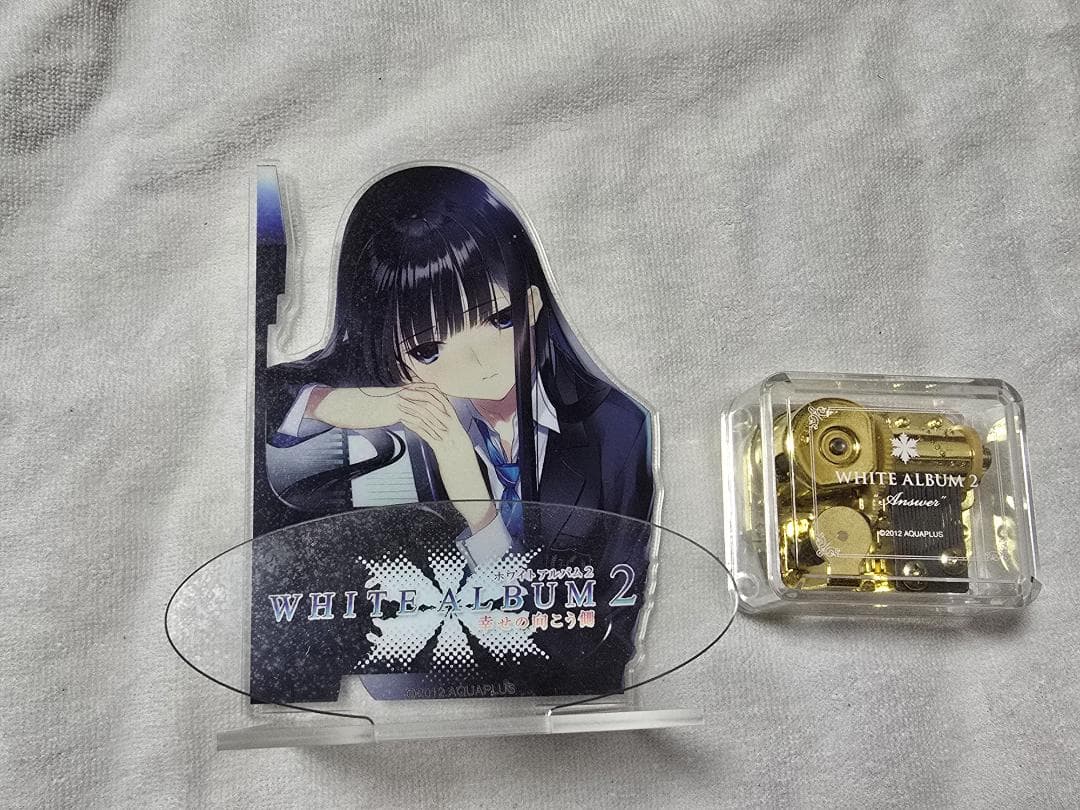 d*3様 『WHITE ALBUM2』オルゴール アクリルスタンド冬馬かずさ／A