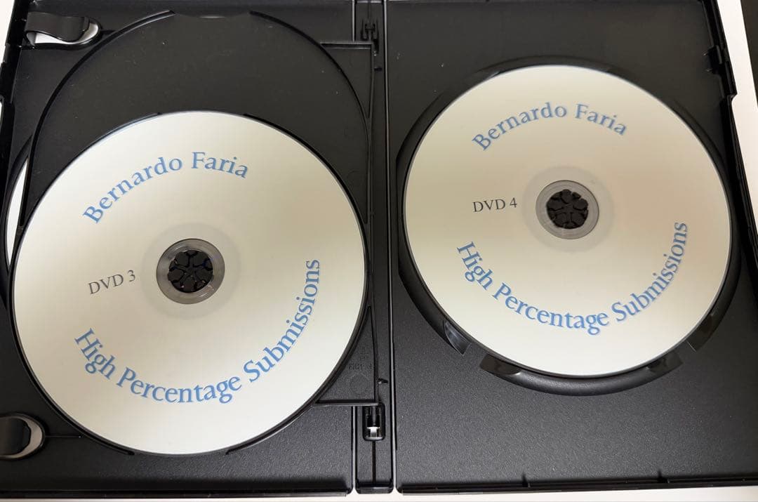 BJJ ベルナルド・ファリア　DVD4枚組　柔術　英語