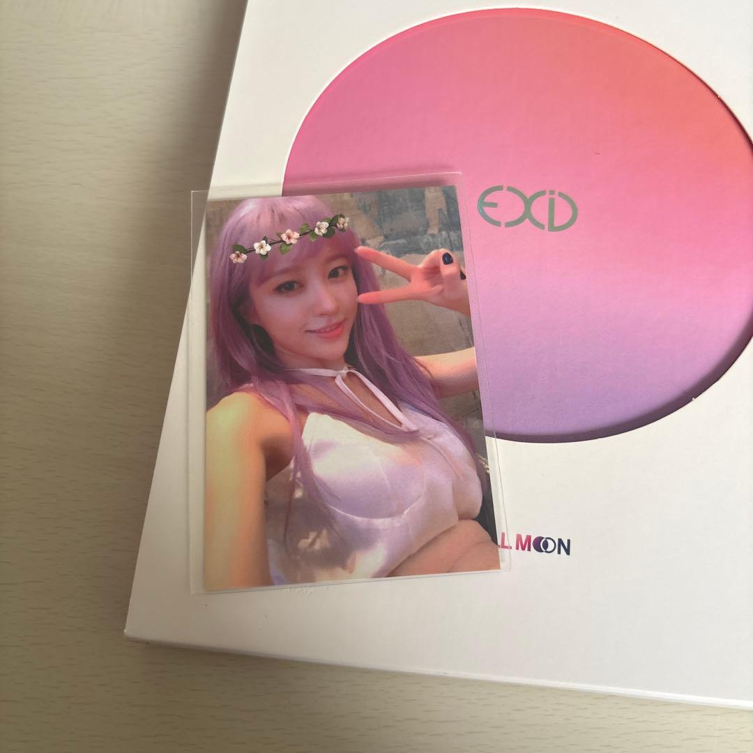 EXID ハニ トレカ ジョンファ アルバム STREET Full Moon