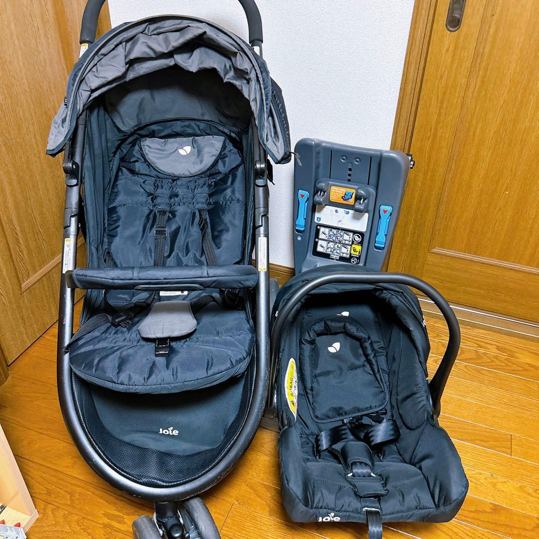 joie トラベルシステム① 3点セット ベビーカー ベビーシート ISOFIX