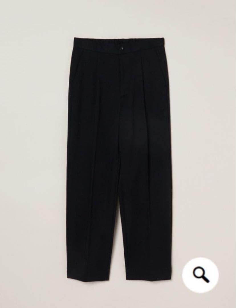 three dots セットアップ　クリーミーコットンダブルニット
