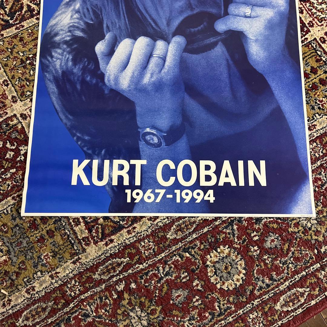 90s当時物◼︎英国製 カートコバーン nirvana ニルヴァーナ ポスター B