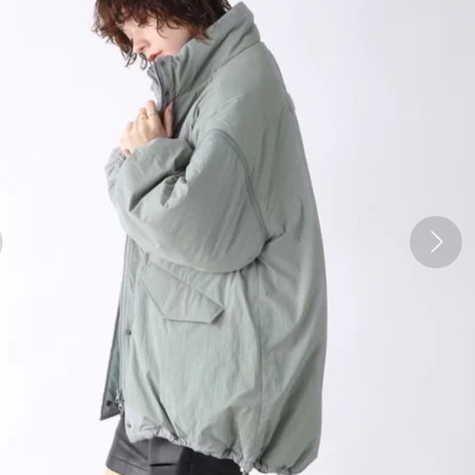 aoma様JEANASIS ジーナシス ソデ2WAY M-65コート