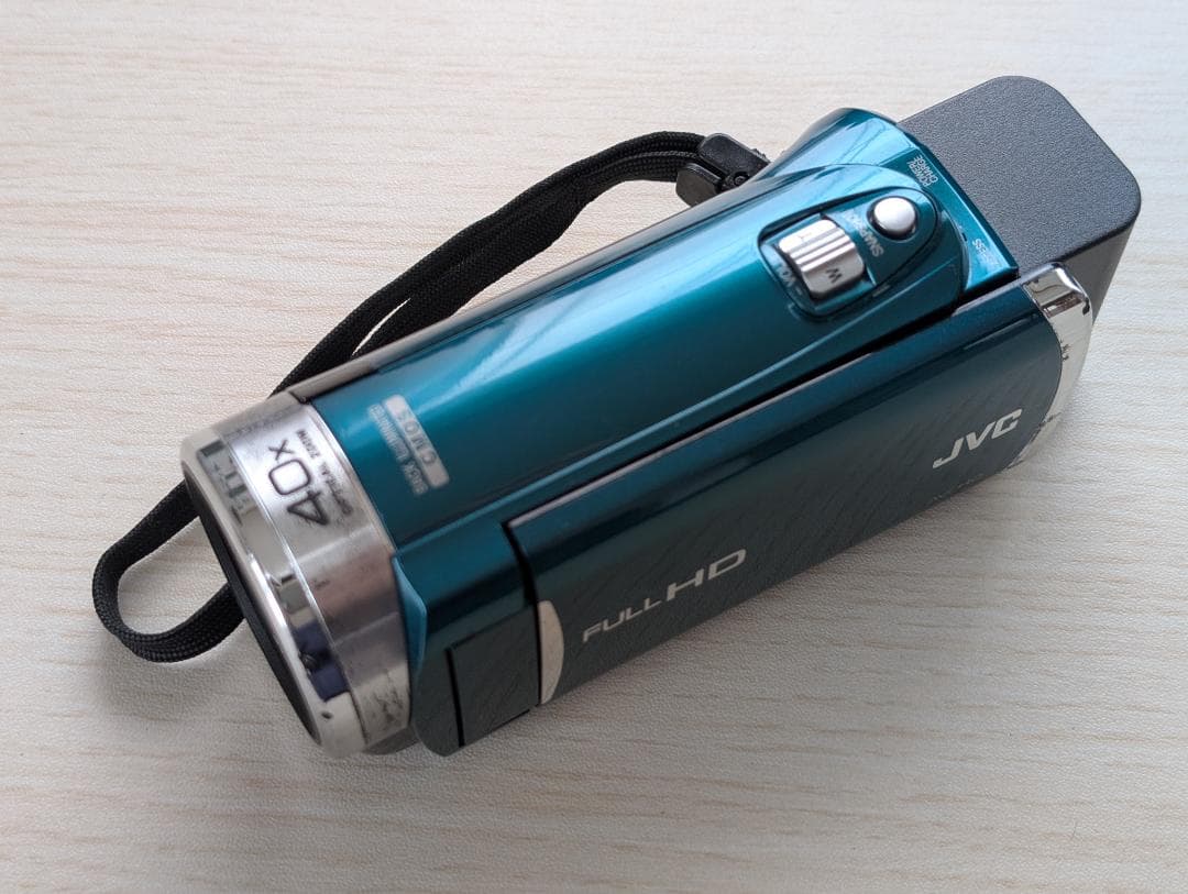 JVC Everio GZ-E117 グリーン 動作品