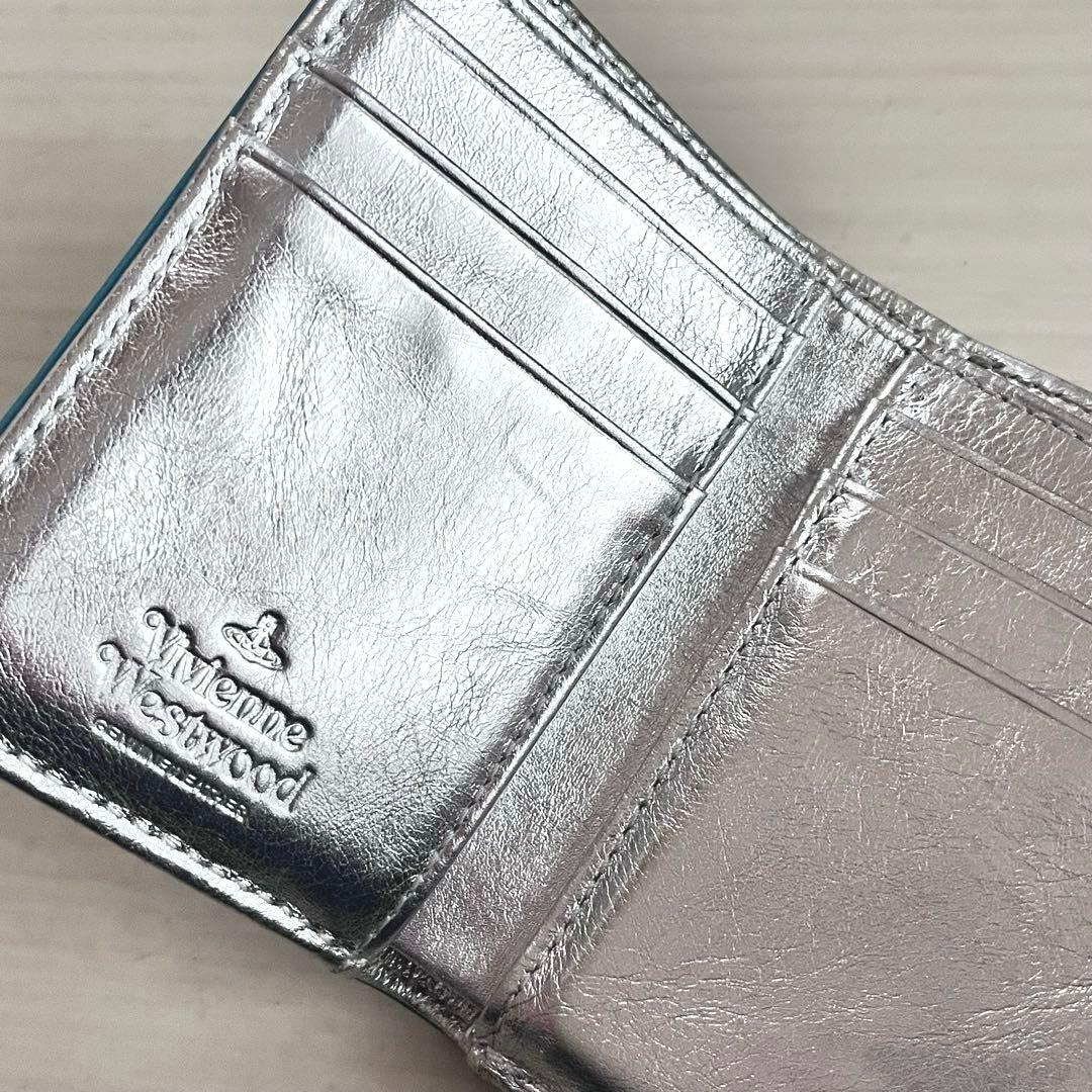 Vivienne Westwood ヴィヴィアンウエストウッド三つ折り財布 水色