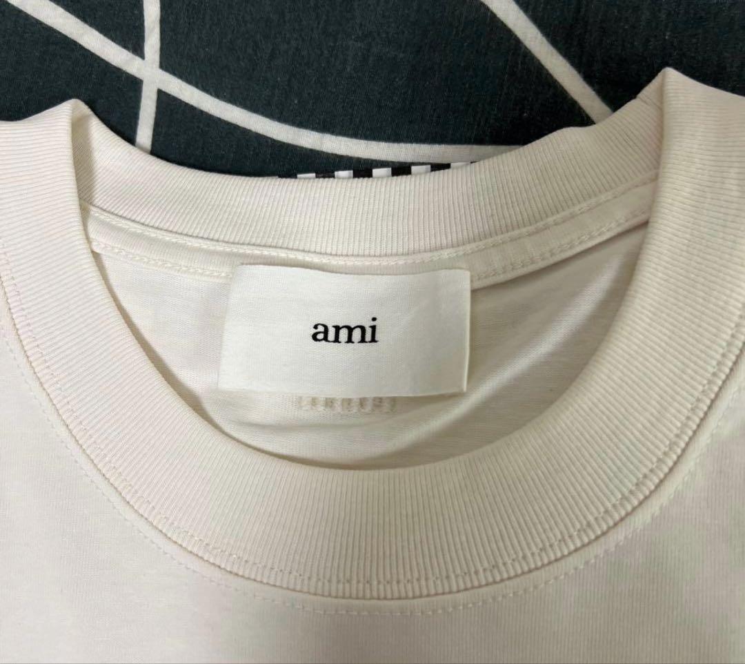 や*ぎ様 【24時間限定】AMI PARIS 白Tシャツ アミパリ