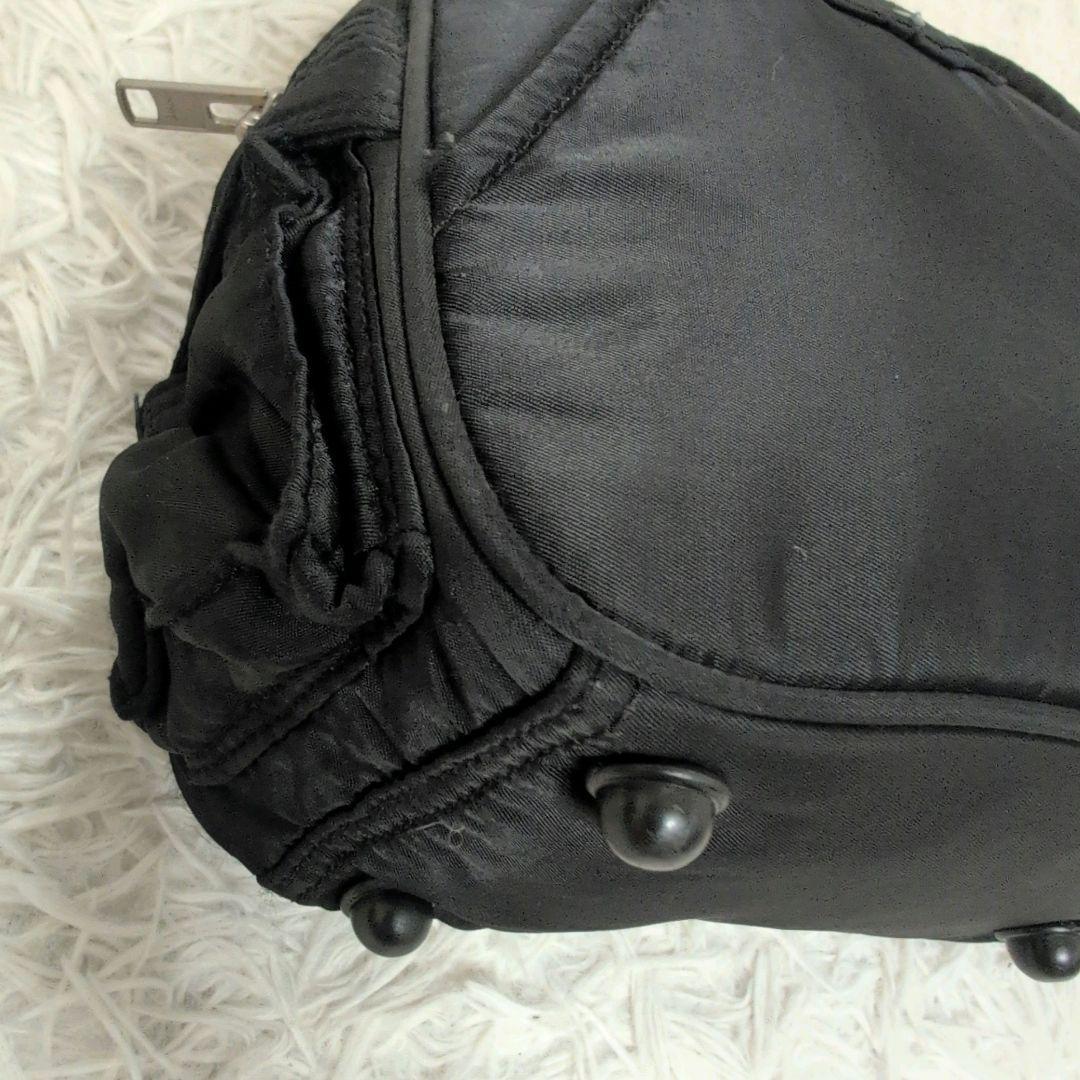 ブローノブチャラティ タンカー ミニボストン ユニセックス ナイロン 黒