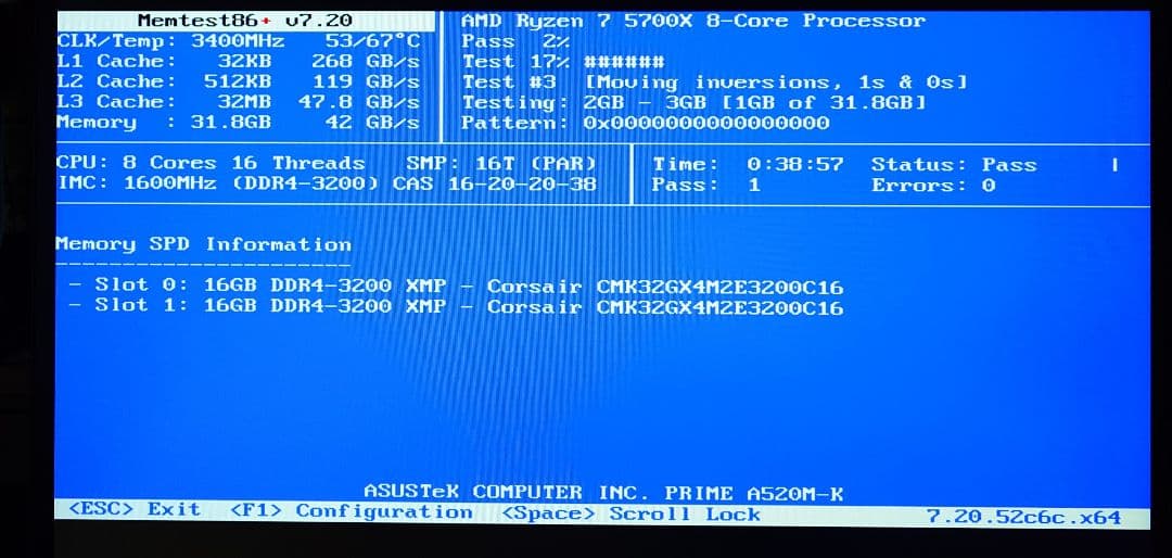 Corsair LPX DDR4 3200 16GB ×2 32GB 動作確認済