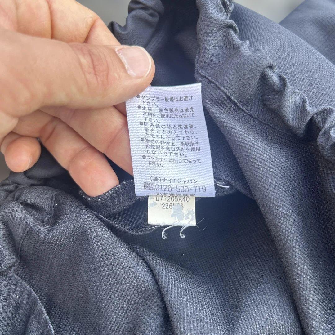 ドローコード付き Black 00s oldNIKE nylon vest