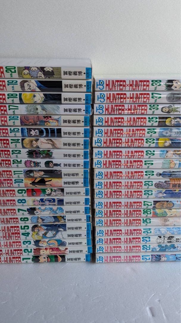m*す様 HUNTER×HUNTER全巻　レンタル落ち2冊混　初版30冊 未開封