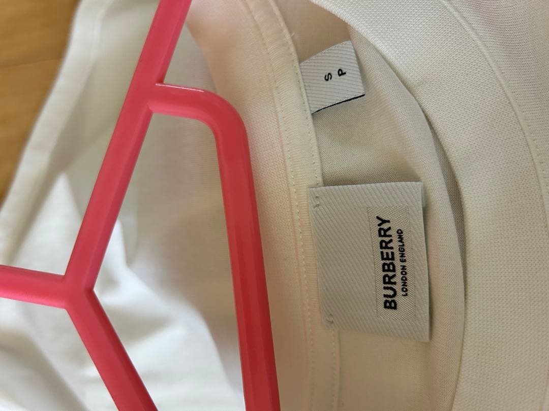 BURBERRY ロゴ Tシャツ Sサイズ ホワイト