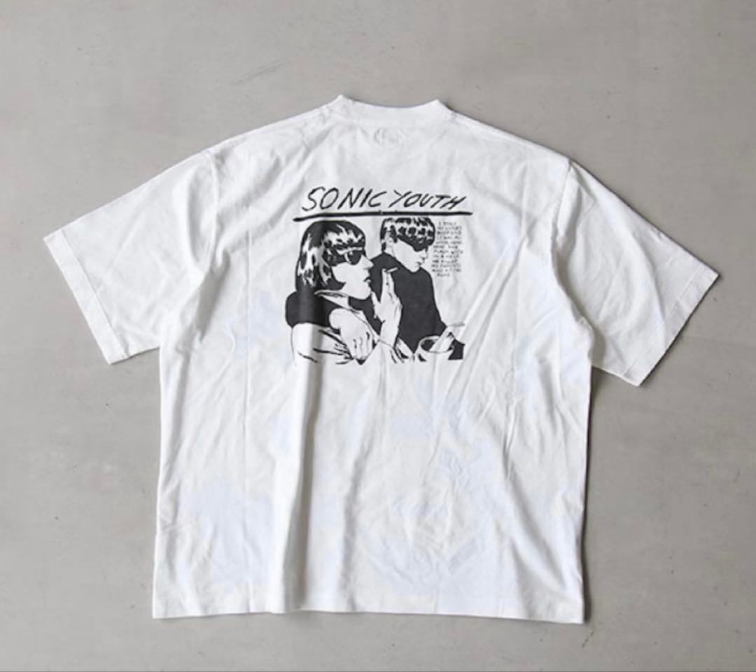 トップス blurhmsROOTSTOCK 24SS Goo Print Tee WIDE