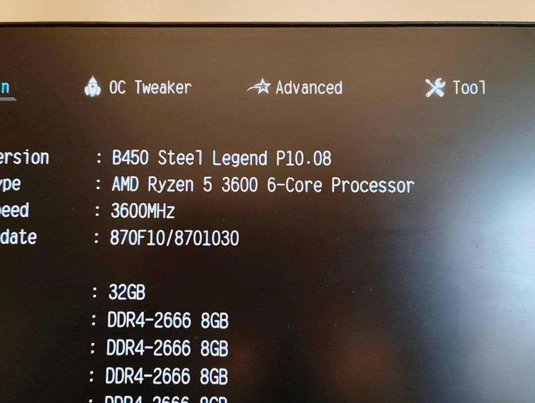 激安パソコンSHOP 〔SHE〕　 Ryzen5 3600　起動確認済み