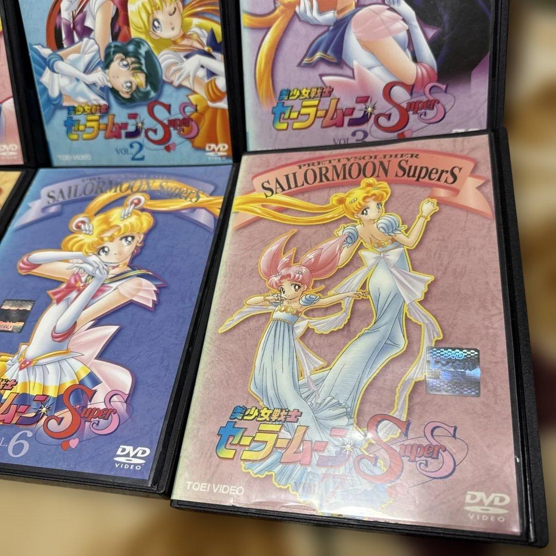 美少女戦士セーラームーン SuperS スーパーズ DVD 6巻 セット　最安