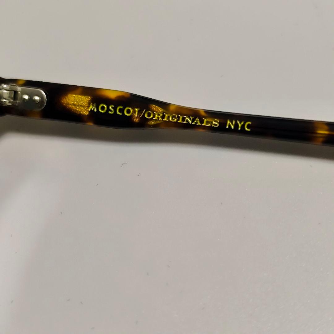 MOSCOT MILTZEN 49 サングラス メガネ 度なし ブルーレンズ
