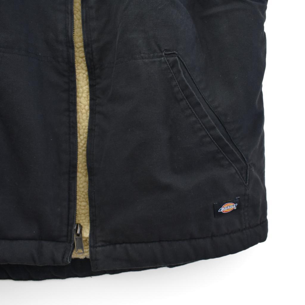 usa dickies ダック ベスト ブラック M 裏ボア