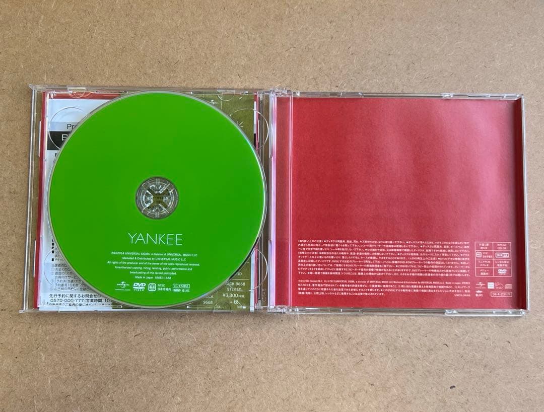 米津玄師『YANKEE』初回限定盤CD＋DVD☆帯付美品アルバム