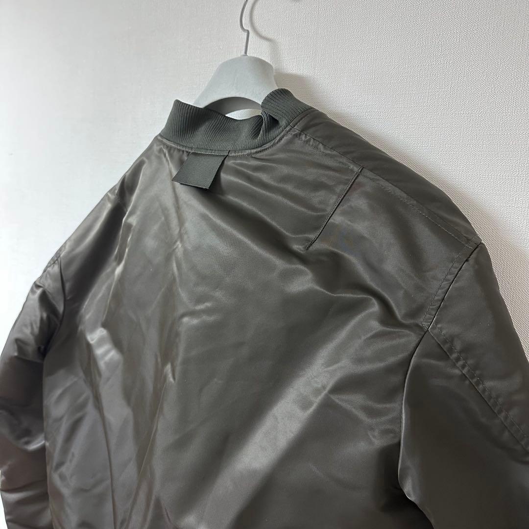 UNIQLO +J ハイブリッドダウンオーバーサイズMA-1ブルゾン GRAY