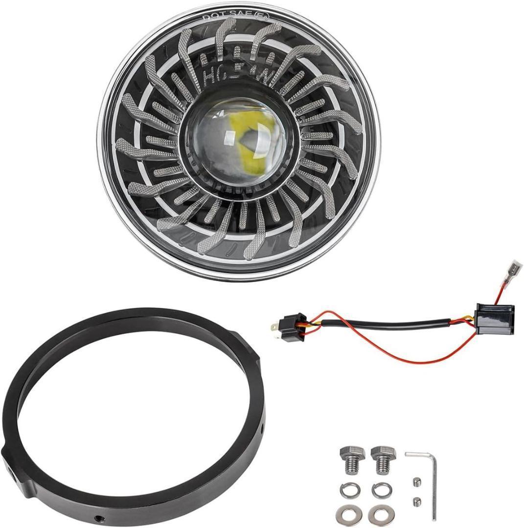 【新品】クロスカブ110 JA60 LEDヘッドライト 6500LM 太陽型