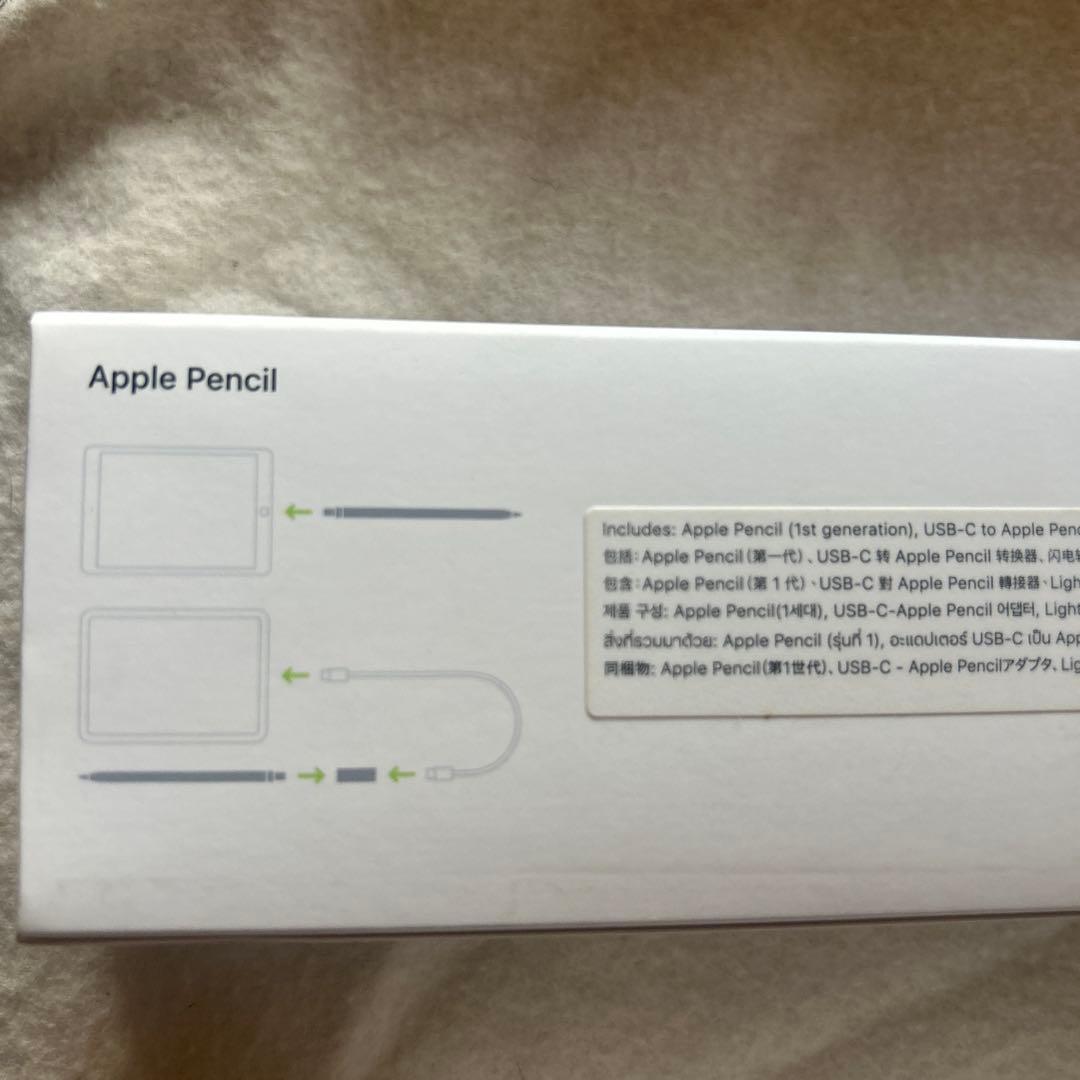 Apple Pencil ホワイト　第一世代　USB-C 純正品　ペン先