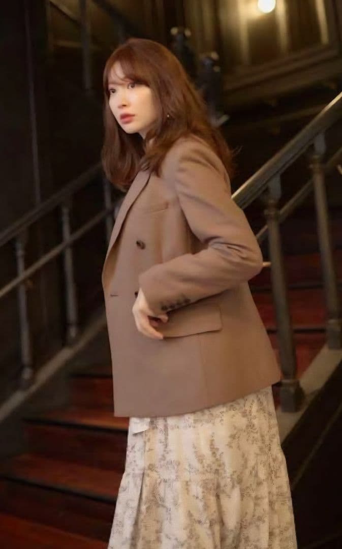 美品 HER LIP TO ブレザーDouble-Breasted Blazer