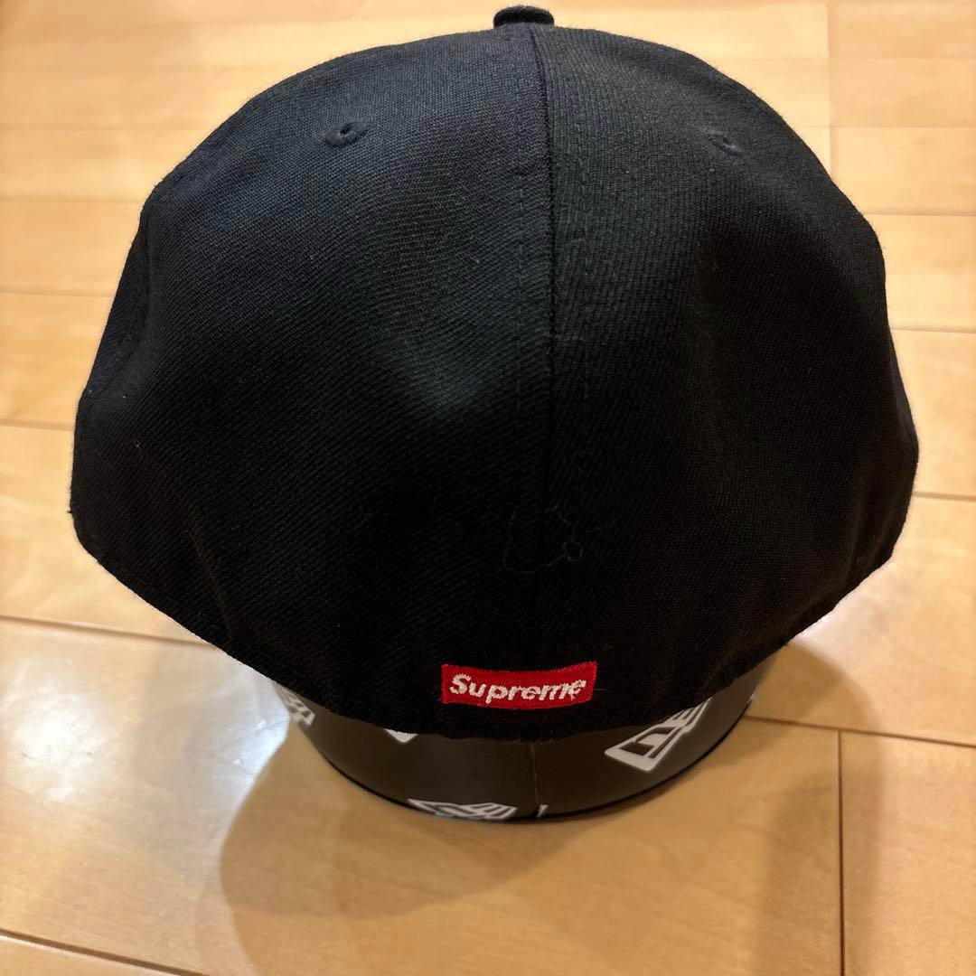 supreme new era script 7 5/8 美品