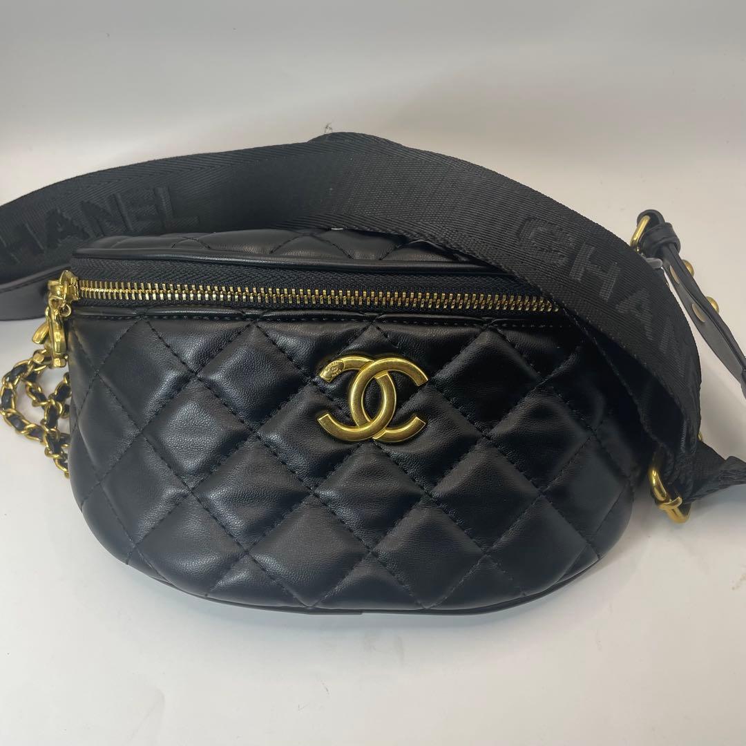 M*o様 新品未使用品♡CHANEL ノベルティ　キルティング チェーン　ボディ