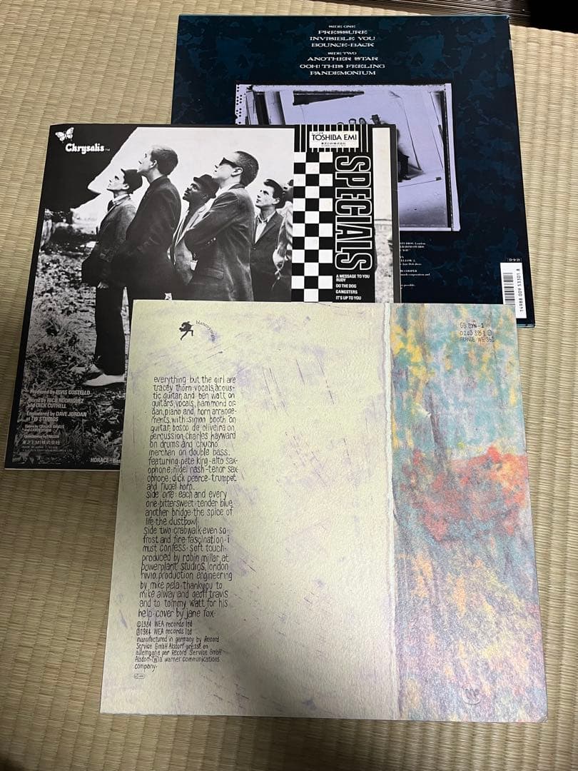 帯付　ネオアコ　オリジナルLPレコード３枚セット　ギターポップ　ロンドン・ナイト