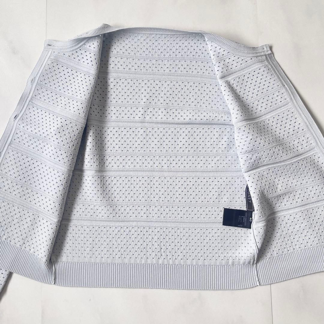 FOXEY Twin Knit Aria ツインニット アンサンブル 40