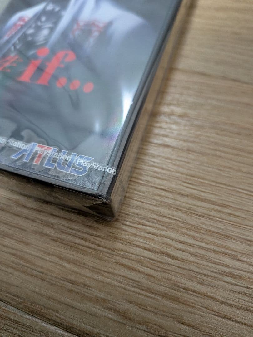 希少 新品未開封 PlayStation 真・女神転生if… PS1版 アトラス