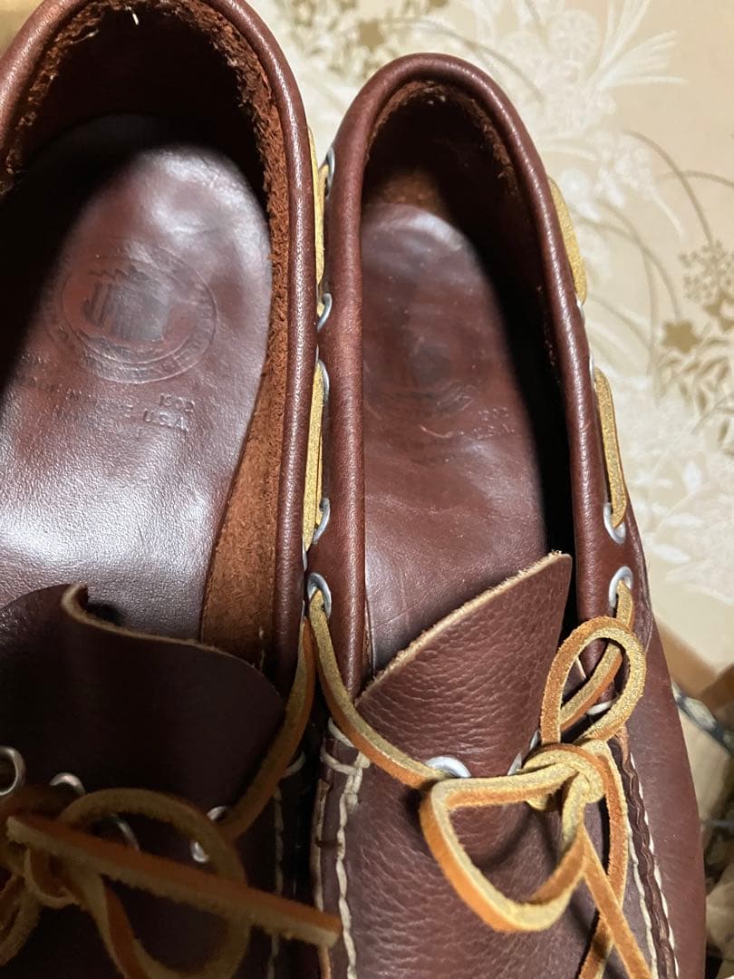 極上美品 USA製 JPRESS 7 1/2 モカシン シューズ ジェイプレス