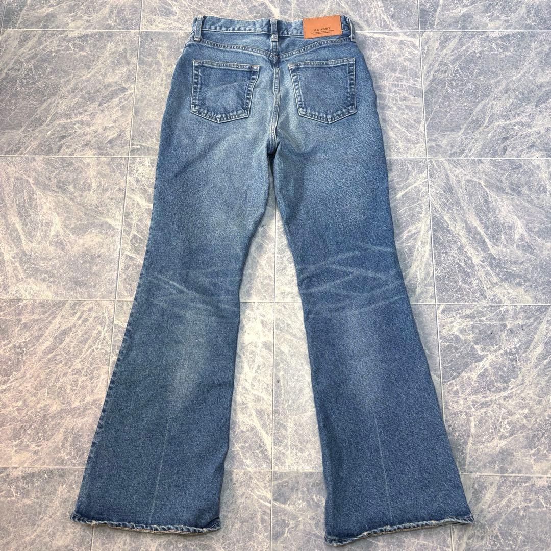⭐︎moussy⭐︎ マウジー フレア デニム MVS FLARE 26インチ