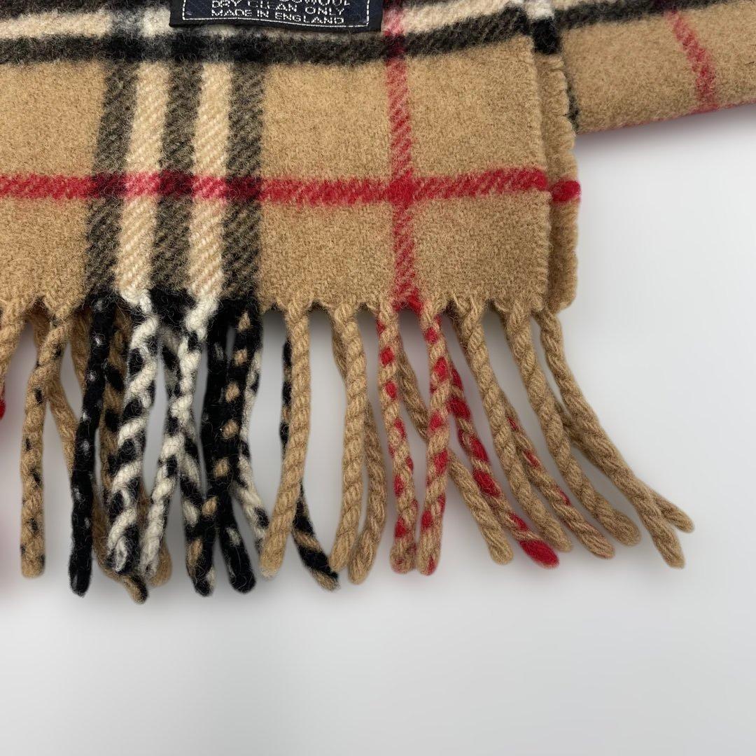BURBERRY マフラー　ノバチェック　ラムウール