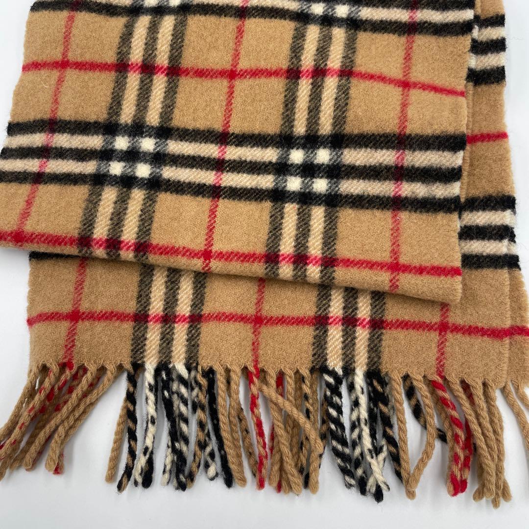 BURBERRY マフラー　ノバチェック　ラムウール