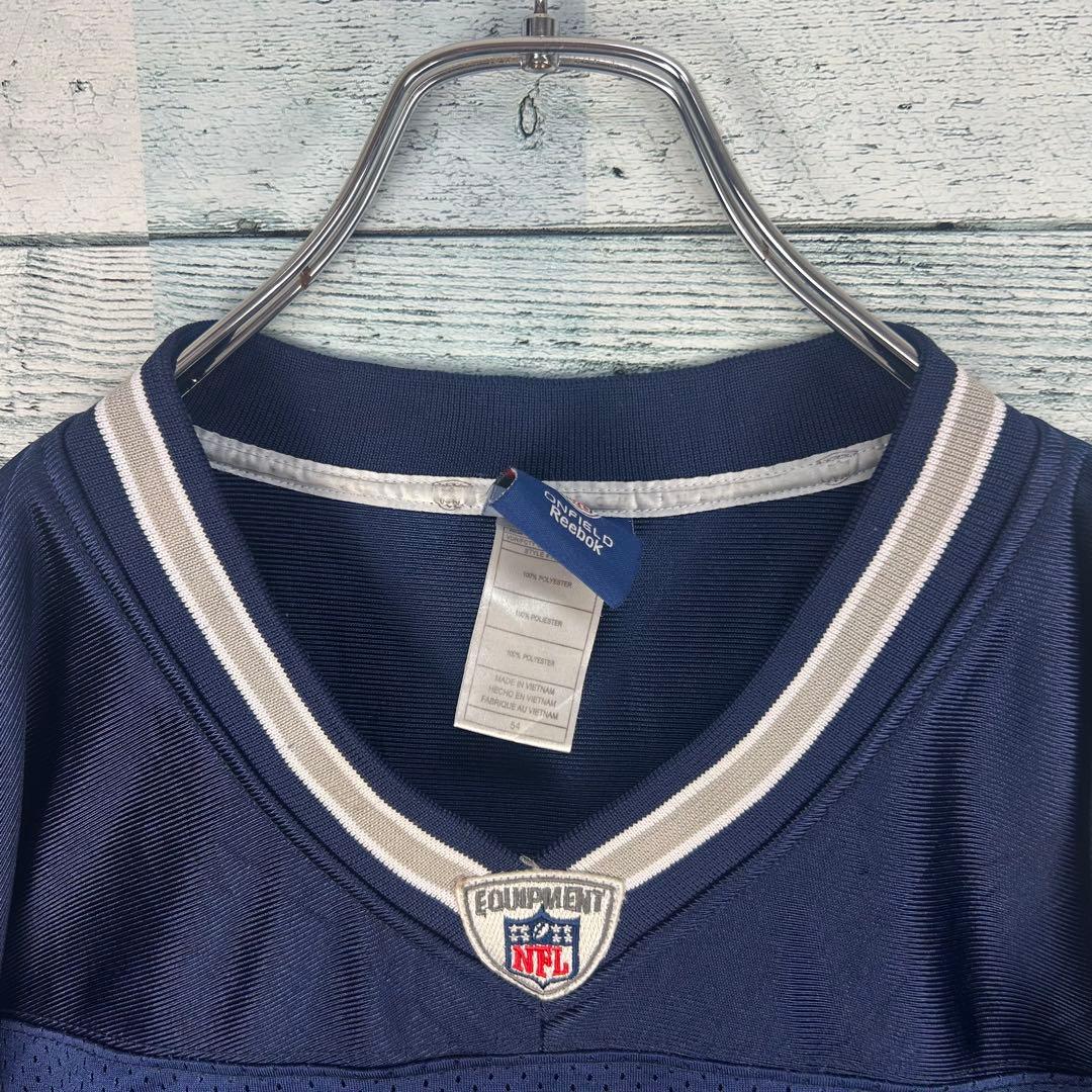 リーボック NFL 全刺繍 カウボーイズ アメフトゲームシャツ 2XL 5515