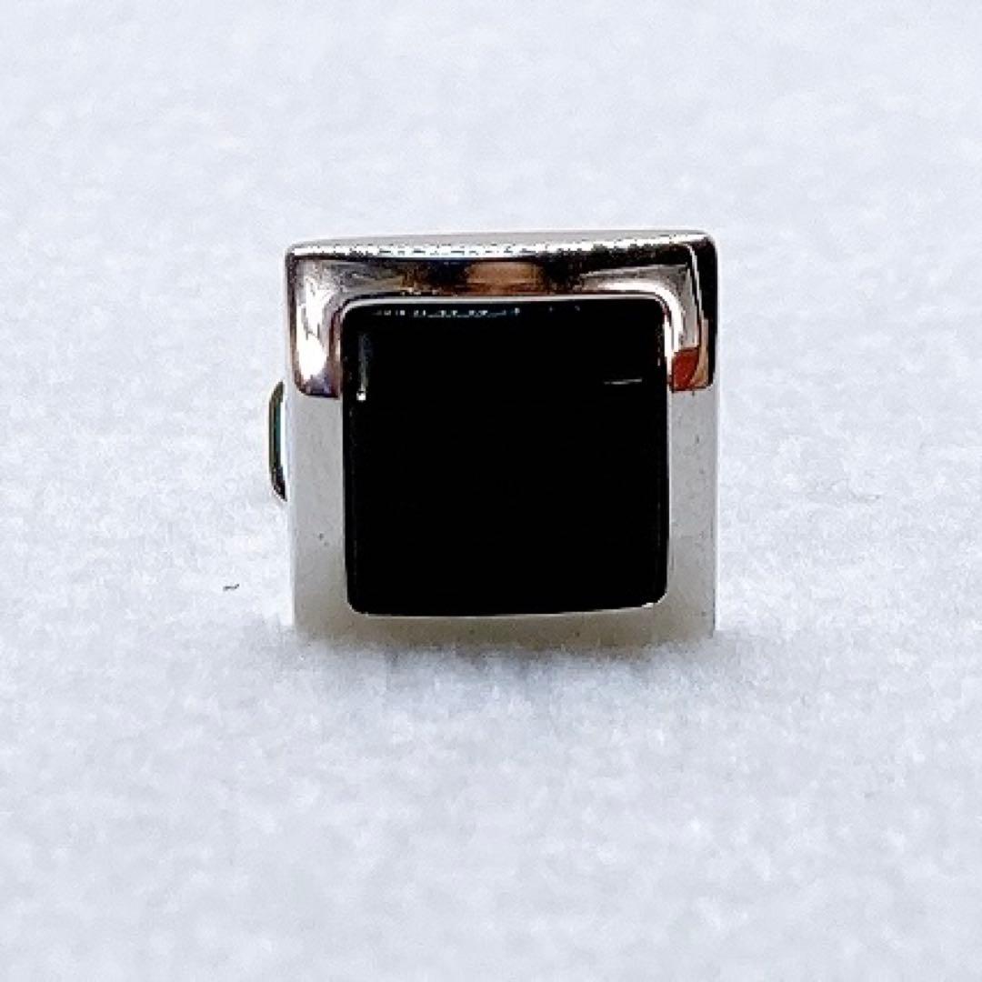 ✨超美品✨ダンヒル カフス オニキス スクエア シルバー925 近年モデル