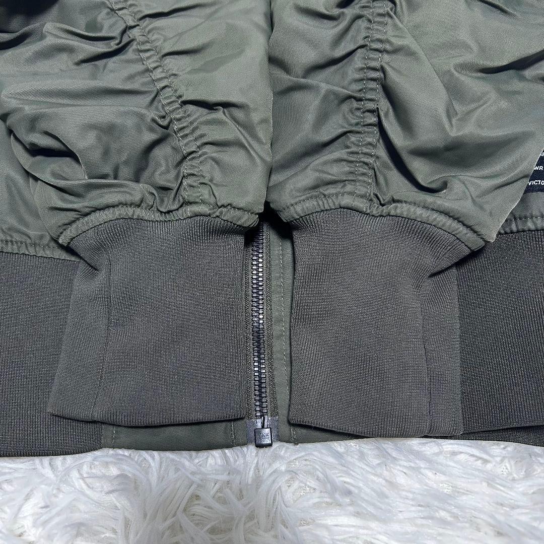 美品✨️NIKE ナイキ メンズ MA-1 フライトジャケット カーキ ブルゾン