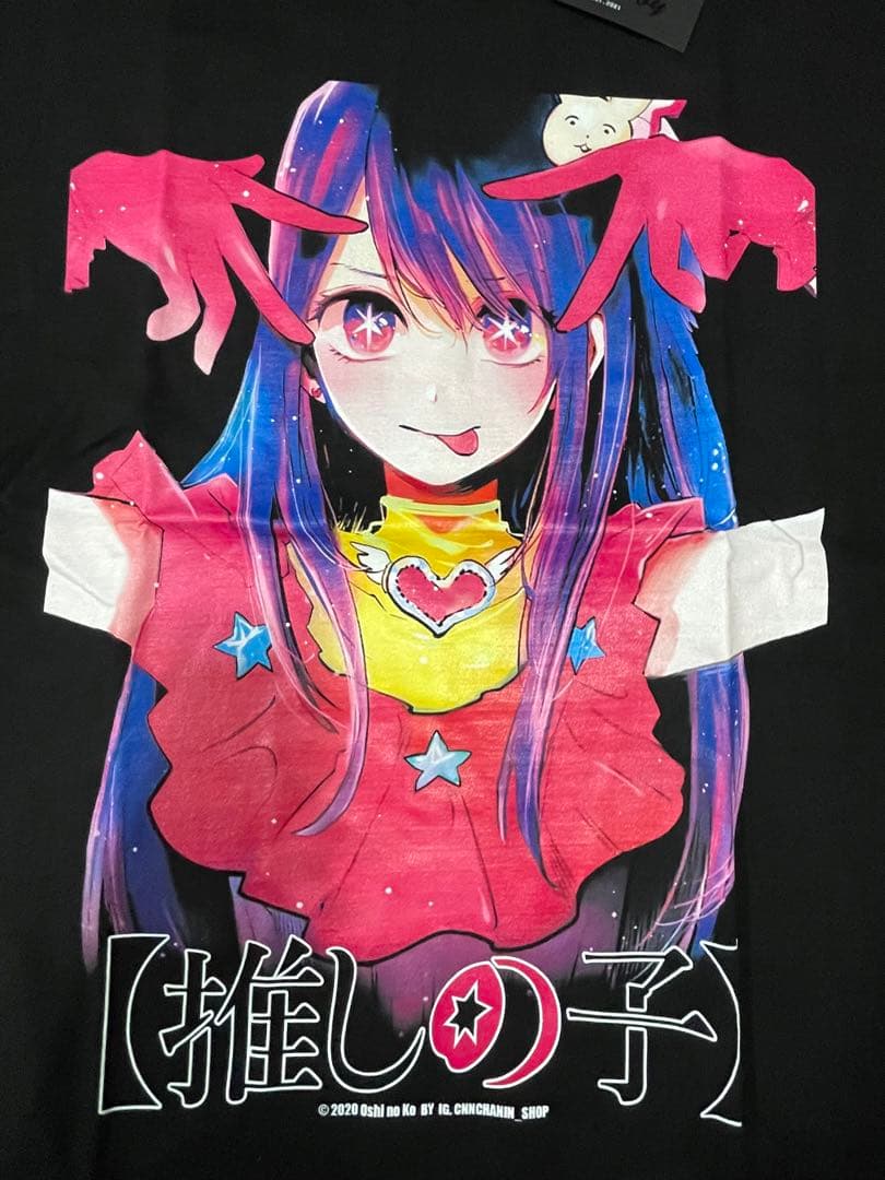 メ*リ様 【XL】【推しの子】シャツ　アニメ　シャツ　海外　攻殻機動隊　アニマジ