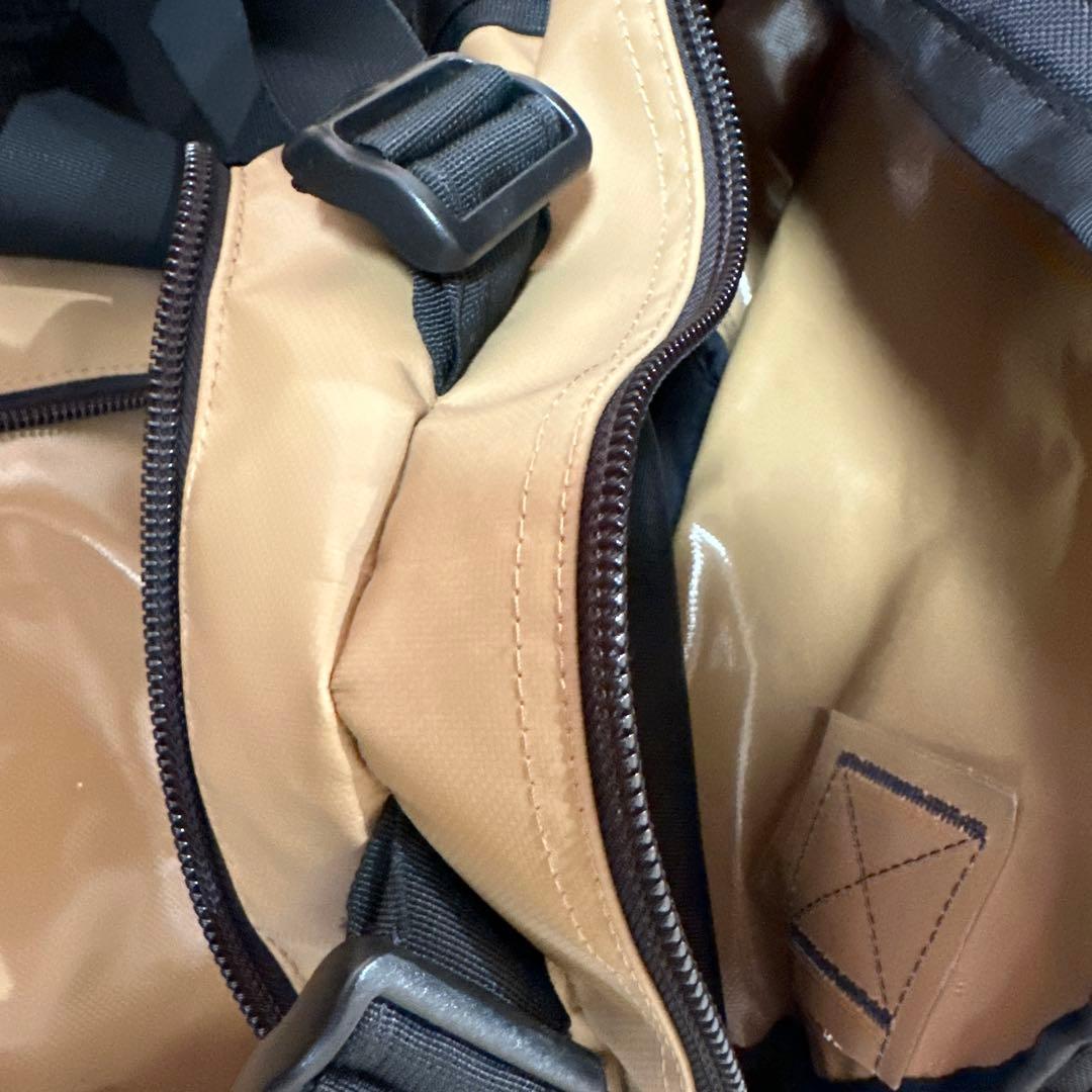THE NORTH FACE ボストンバッグ ベージュ/ネイビー