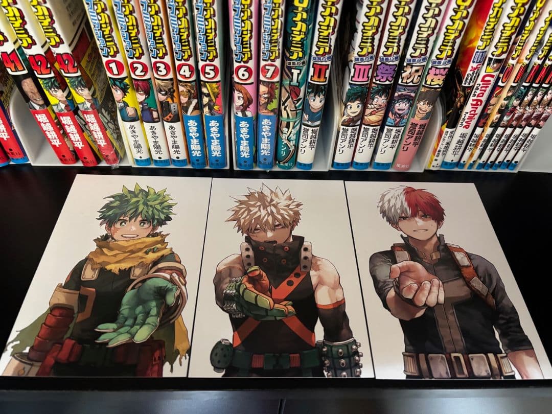 ヒロアカ全巻+チームアップミッション全巻+雄英白書全巻+α‬