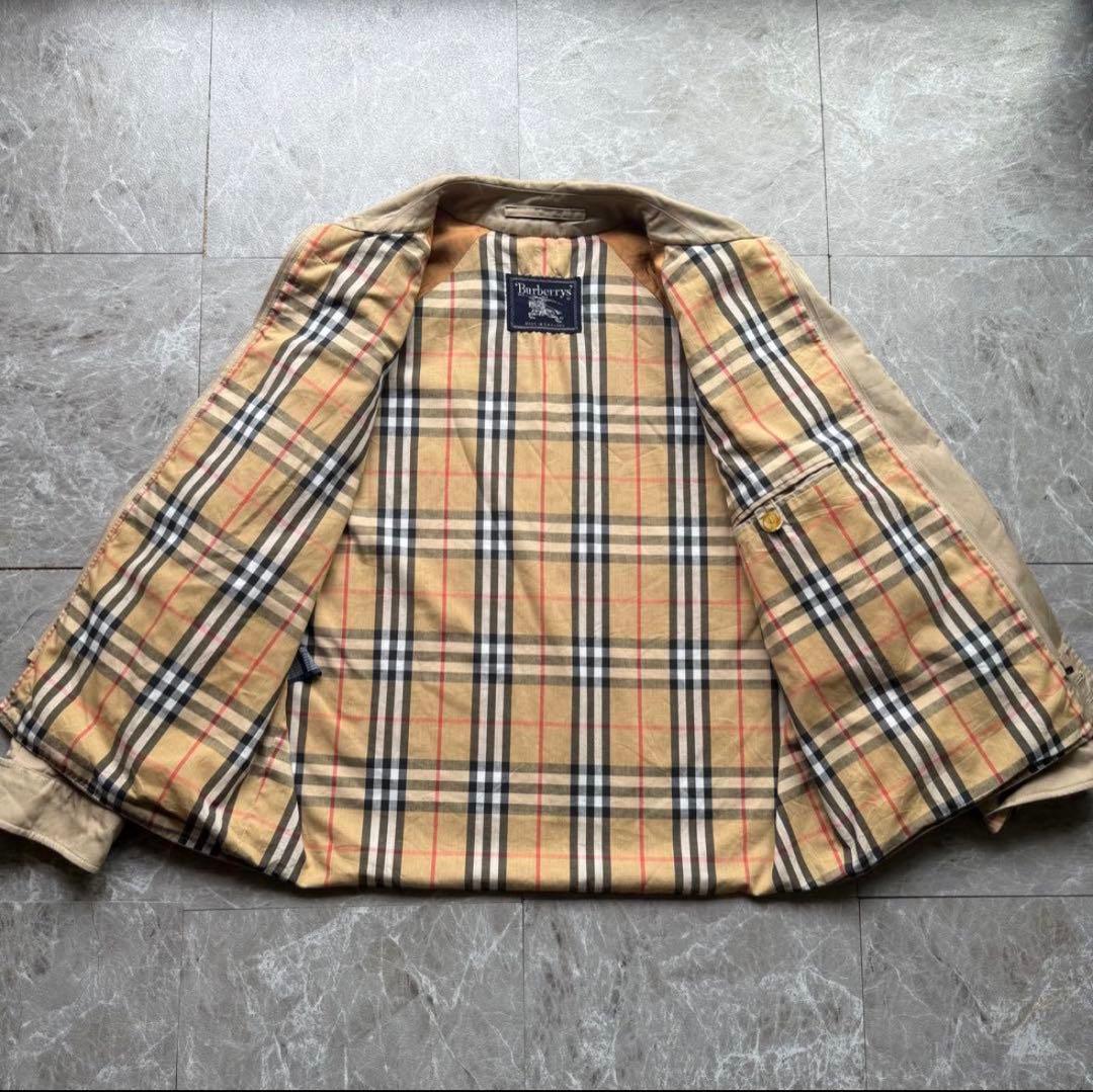 80s Burberry バーバリー スウィングトップ 英国製　Vintage