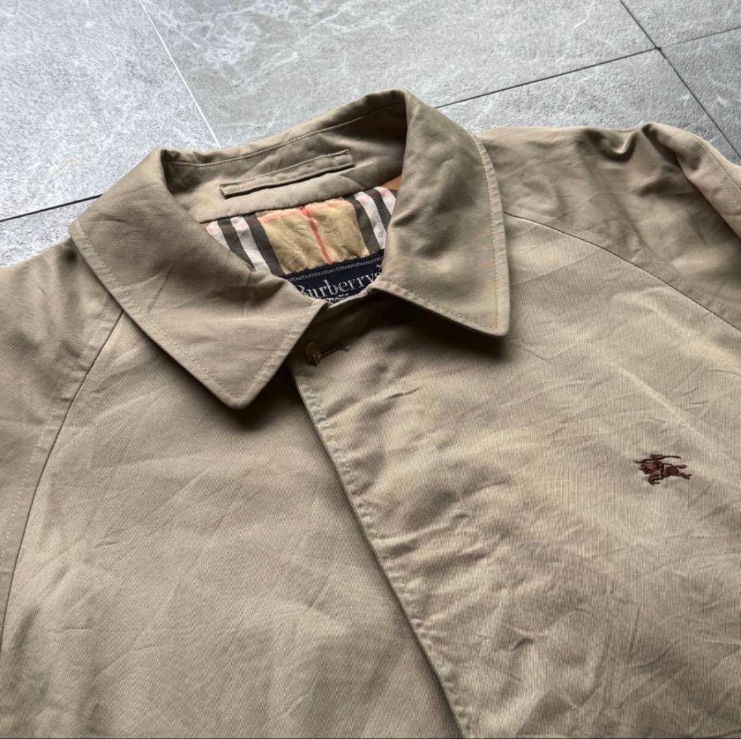 80s Burberry バーバリー スウィングトップ 英国製　Vintage