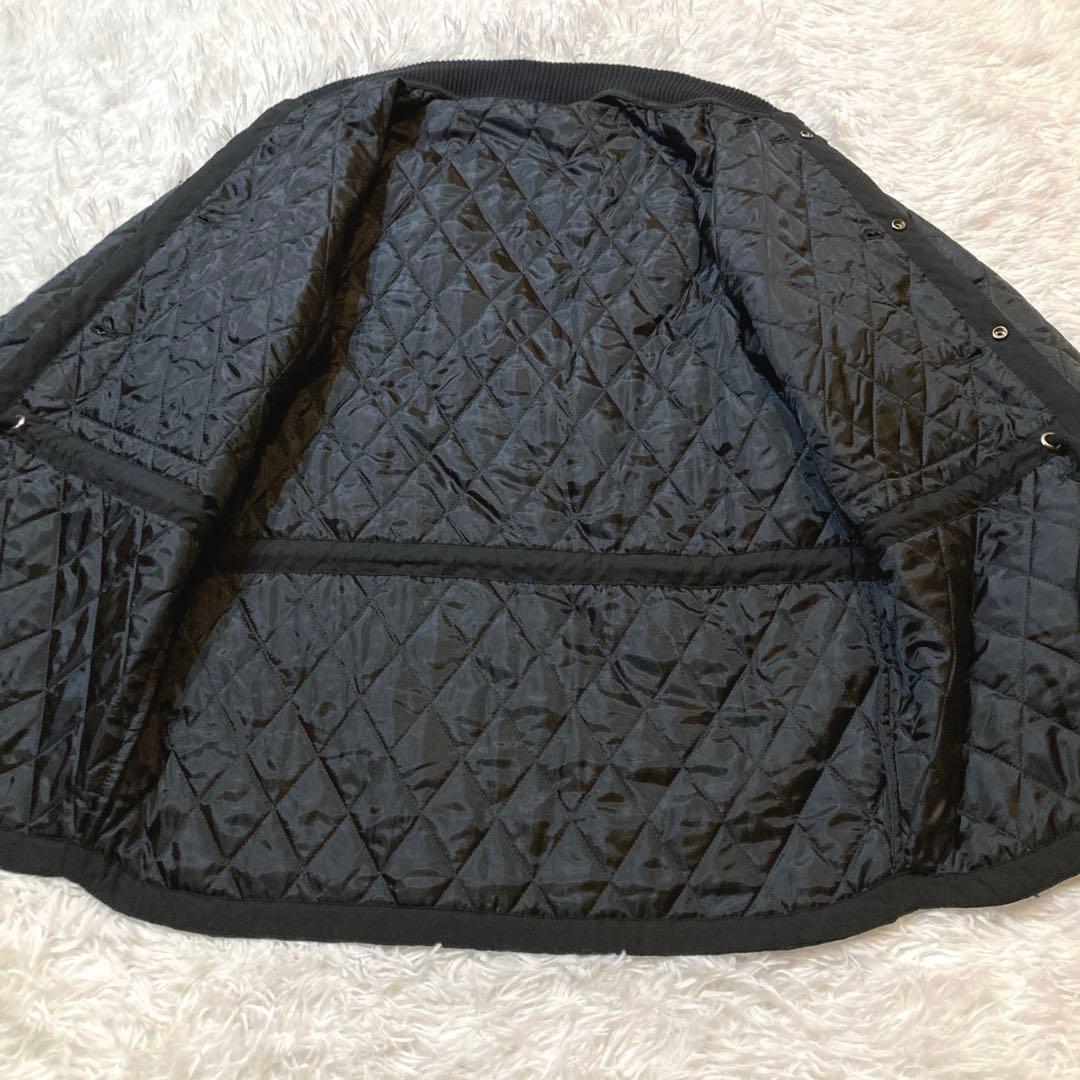 【良品】ディーゼル　ライナー 3way モッズコート ブルゾン キルティング　黒