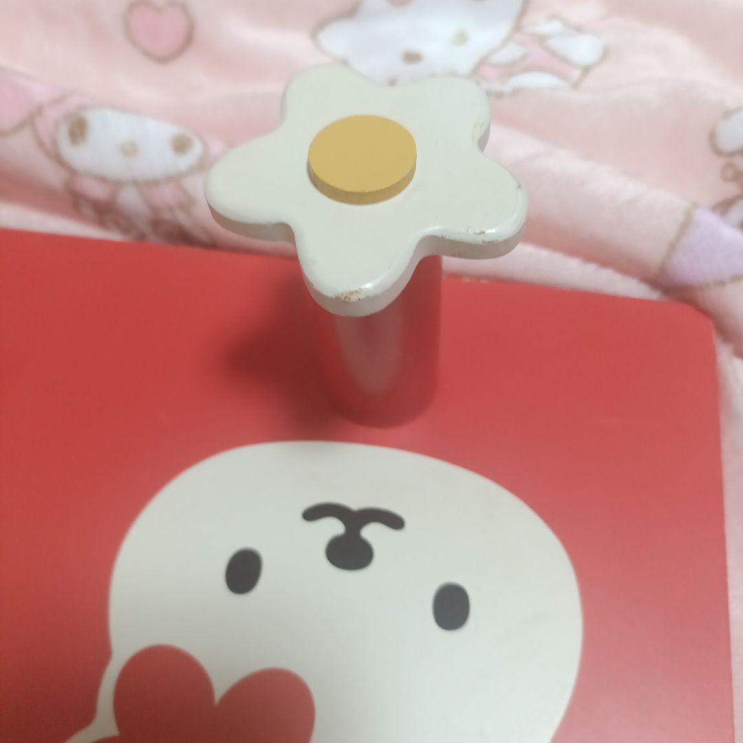 ハローキティ キティちゃん　木製ハンガー フック 平成レトロ