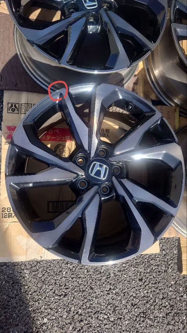 ②ホンダ シビックハッチバック(FK7前期)純正ホイール