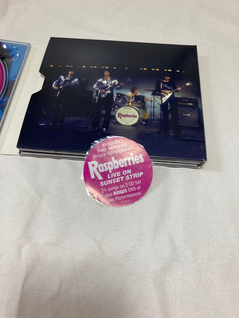 【美品】ラズベリーズ：Live On Sunset Trip　2CD+DVD