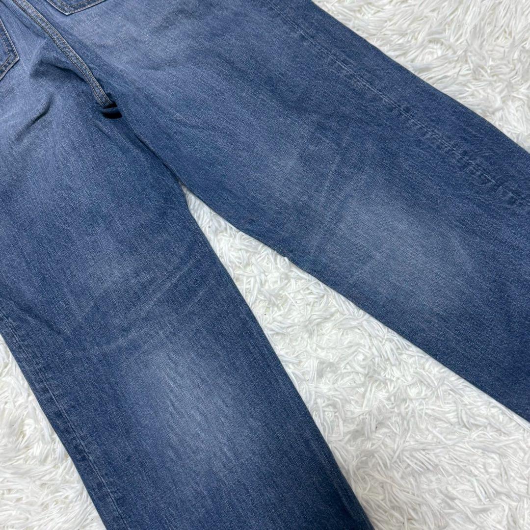 45R おこめデニム シャルロットパンツ 馬釦 0