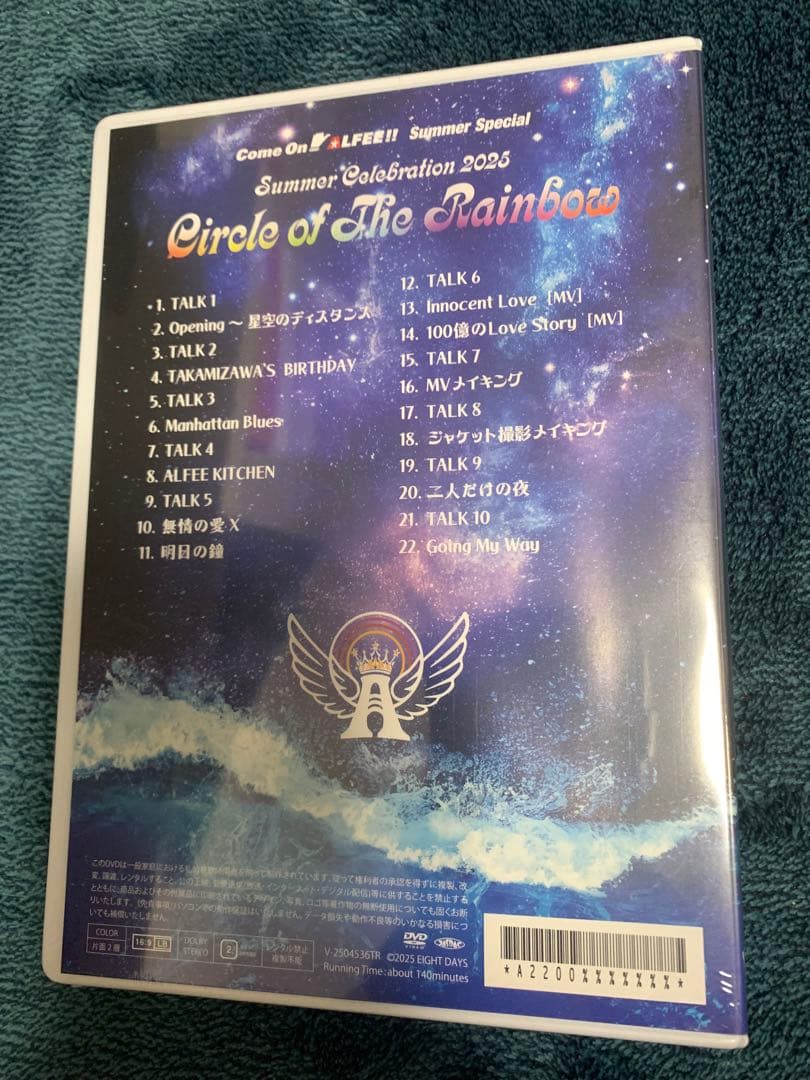 THE ALFEE 2025 夏 DVDパンフ